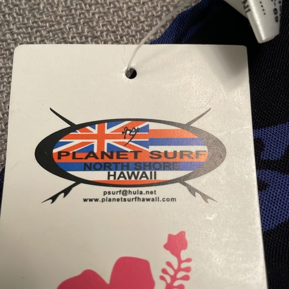 NWT PLANET SURF HAWAII FLORAL Sarong Scarf Wrap in Excellent Condition - Picture 10 of 12